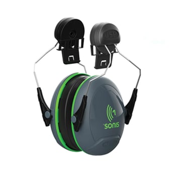 Picture of JSP - Sonis 1 Helmet Mounted Ear Defenders - Compatible With EVO Helmets - SNR 26 - [JS-AEB010-0CY-800]