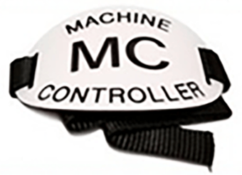 Picture of Acrylic Arm Badge With FABRIC Strap - "Machine Controller" - [SR-RW19227]