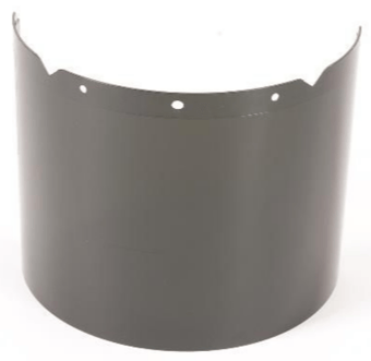 picture of MSA V-Gard PC Moulded Visor Shade 5 IR 203 x 432 x 1.8mm - [MS-10115861]