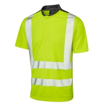 Picture of Putsborough Yellow Hi Vis Performance T-Shirt - LE-T12-Y