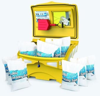 Picture of Ultimate Grit Bin Kit With 10 Bags of De-Icing Salt - [SL-WINTER16]
