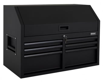 picture of BiGDUG Professional 36" Clam Shell Tool Chest - 6 Drawer - 632h x 907w x 450d - Matt Black - [BDU-BDCTC366MBK] - (LP)