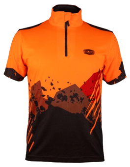 picture of Solidur TSSM Enhanced Visibility Short Sleeve T-Shirt - Orange - SEV-TSSMCOH