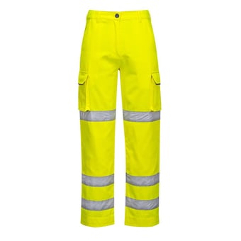 picture of Portwest - LW71 - Ladies Hi-Vis Trousers - Yellow - PW-LW71YER