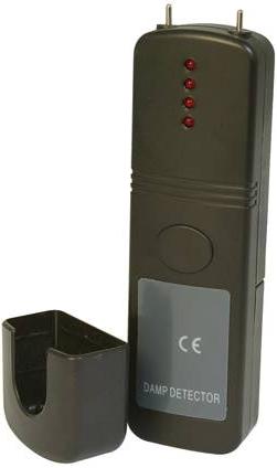 Silverline - Pocket Sized Damp Detector - Audio & LED Indication of Damp - [SI-466238] - (DISC-W)