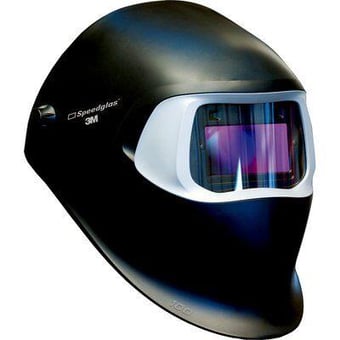 picture of 3M™ Speedglas™ Welding Helmet 100 Black - Auto-Darkening - [3M-751120]