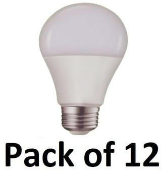 picture of Power Plus - 13W - E27 Energy Saving A60 LED Bulb - 1300 Lumens - 6000k Day Light - Pack of 12 - [PU-3479]