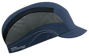 picture of JSP - Hardcap Aerolite 60° Lightweight Bump Cap - 2.5cm Peak - Navy Blue - [JS-AAG002-102-100]