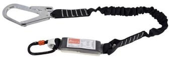 Picture of Aresta Scaff - Elasticated Carabiner With Snaphook & Scaffold Hooks - 1.5m - [XE-AR-03908/15]