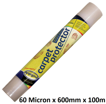 picture of ProSolve Carpet Protector - Reverse Wound - 60 Micron x 600mm x 100m - [PV-CPRW60/610S]