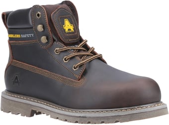 picture of Amblers FS164 Goodyear Welted Brown Safety Boot SB SRA - FS-21250-34020