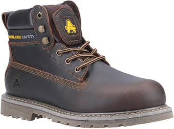 Picture of Amblers FS164 Goodyear Welted Brown Safety Boot SB SRA - FS-21250-34020