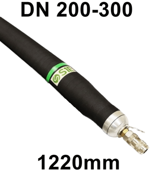 picture of Pipe Doctor Multi-Size Radius Packer DN200-300 - 1220mm Long - [S1-PDRP20/30/12-2] - (LP)