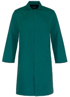 picture of Supertouch Polycotton Food Coat - Green - ST-571G1