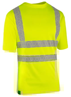 picture of Beeswift Envirowear Hi-Vis Recyclable T-Shirt - Saturn Yellow - BE-EWCTSSY
