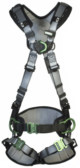 picture of MSA V-FIT Safety Harness Back/Chest/Hip D-Ring With Waist Belt STD - [MS-10206546]