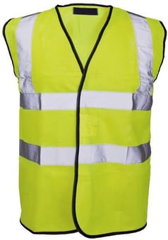 Picture of Yellow Luminous Vest - Value Supreme - HT-HVAL - (LP) - (NICE)