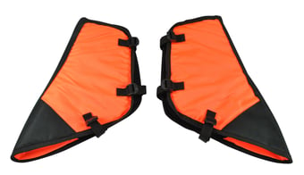 picture of Solidur Chainsaw Foot Protection Gaiters - High Visibility - [SEV-ACGUE]