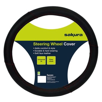 Picture of Sakura Barking Steering Wheel Cover - [SAX-SS5424]