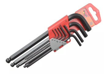 Picture of Teng Tools Ball Point Hexagon Key Set of 9 - Metric 1.5-10mm - [TB-TEN1479MM]