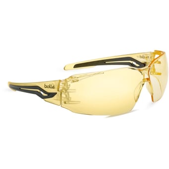 picture of Bolle SILEX Yellow Lightweight Safety Glasses - [BO-SILEXPSJ]