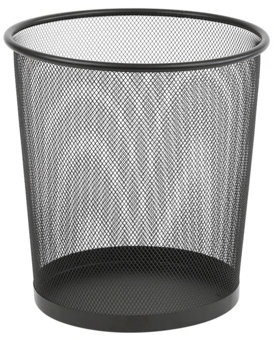 Picture of Office Depot Waste Bin Black 15L Wire Mesh 26 x 27 x 28cm - [VK-1523520]