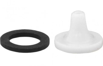 picture of Nylon Ball Valve Seats with Fibre Ball Valve Washer - Pack of 5 -  CTRN-CI-PA168P