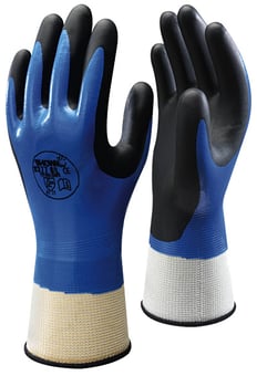 picture of Showa 377 Fully Coated Nitrile with a Nitrile Foam Palm - GL-SHO3772 - (LP)