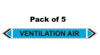 picture of Flow Marker - Ventilation - Light Blue - Pack of 5 - [CI-13465]