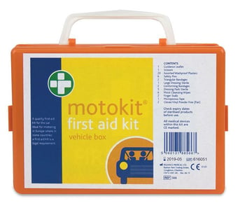 picture of First Aid Motokit - In Orange Case Inc Bulkhead Bracket - [RL-566]