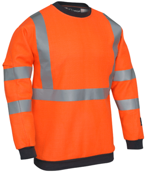 picture of ProGARM 5648 Arc Sweatshirt - Hi-Viz Orange - PG-5648