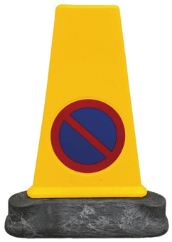 picture of JSP Mk5 Reflective Two-Piece 'No Waiting' Cone - [JS-JBN081-140-200] - (LP)