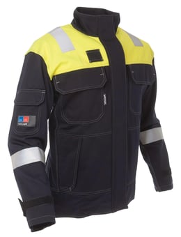 Picture of ProGarm ARC Navy Blue/Yellow Jacket - PG-5808 - (LP)