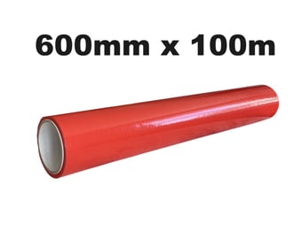 picture of Multi Surface Protection Film - Red - 600mm x 100m - [OS-60/008/045]