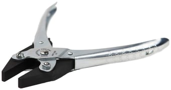 picture of Maun Smooth Jaws Flat Nose Parallel Plier Return Spring 160 mm - [MU-4871-160]