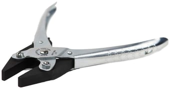 Picture of Maun Smooth Jaws Flat Nose Parallel Plier Return Spring 160 mm - [MU-4871-160]