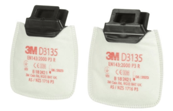 picture of 3M - Secure Click Particulate Filters D3135 - P3 - Pair - [3M-D3135]