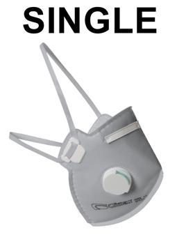 picture of Climax 1730-C FFP3 NR D Disposable Mask - Single - [CL-1730-C]