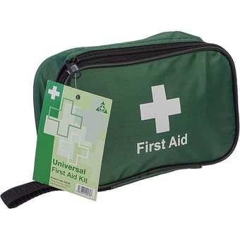 Picture of Universal First Aid Kit in Bag - Nylon Zip Case - Contains 100 Individual Items - [SA-KR100]