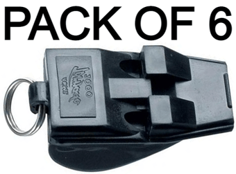 picture of ACME Tornado 2000 Whistle - Worlds Loudest Whistle - Two High Pitch Frequencies & Low Pitch for all Emergencies - Pack of 6 - [AC-T2000X6] - (AMZPK)
