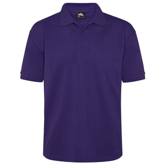 Picture of Eagle Premium Polycotton Men's Purple Poloshirt - 220gm - ON-1150-10-PRP