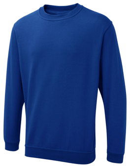 picture of Uneek UX3 The UX Sweatshirt - Royal - UN-UXX03-RY
