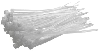 Picture of Prosolve White Cable Ties - 450 x 4.8mm - Pack of 100 - [PV-PVCT450W]