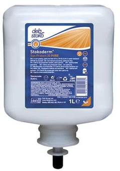 Picture of Deb Stoko Stokoderm Sun Protect 30 Pure Sunscreen 1L Cartridge - [BRB-SUN1L]