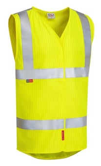 picture of Clifton - Yellow Hi-Vis Anti-Static Waistcoat - LE-W19-Y