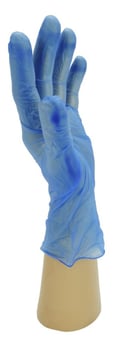 Picture of Shield GD13 Blue Vinyl Powder Free Disposable Glove - Box of 50 Pairs - BM-GD13 - (LP)