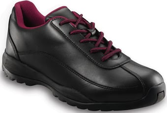 Picture of SB - SRC - Black Ladies Safety Trainer - Conforms to EN ISO 20345:2007 SB SRC - [PS-338SM] - (DISC-R)