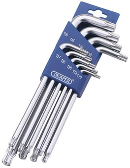 picture of Draper - TX-STAR® 1/2 Ball End Key Set - 9 Piece - [DO-73035]
