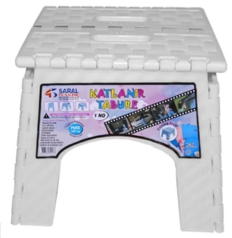 Picture of Lightweight Ready to Use Foldable Stool - 22 cm Height - [AF-8697584340138]