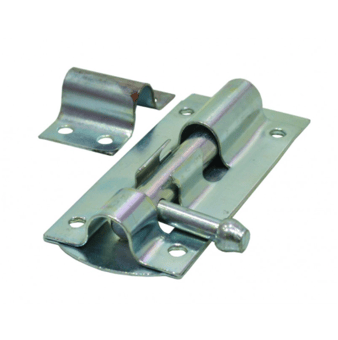 Picture of ZP Straight Tower Bolt - 75mm (3") - Pack of 10 - [CI-DB112L]